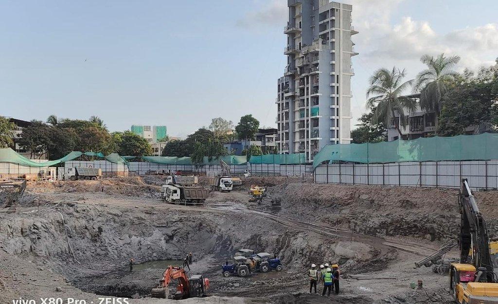 Godrej Bayview High-Rise Excavation